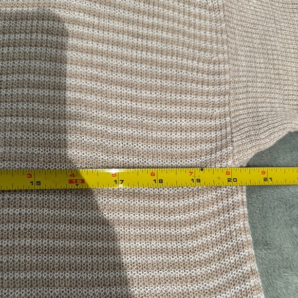 EUC Eileen Fisher linen Short Sleeve Knit Top oversized XS to S - Picture 7 of 9